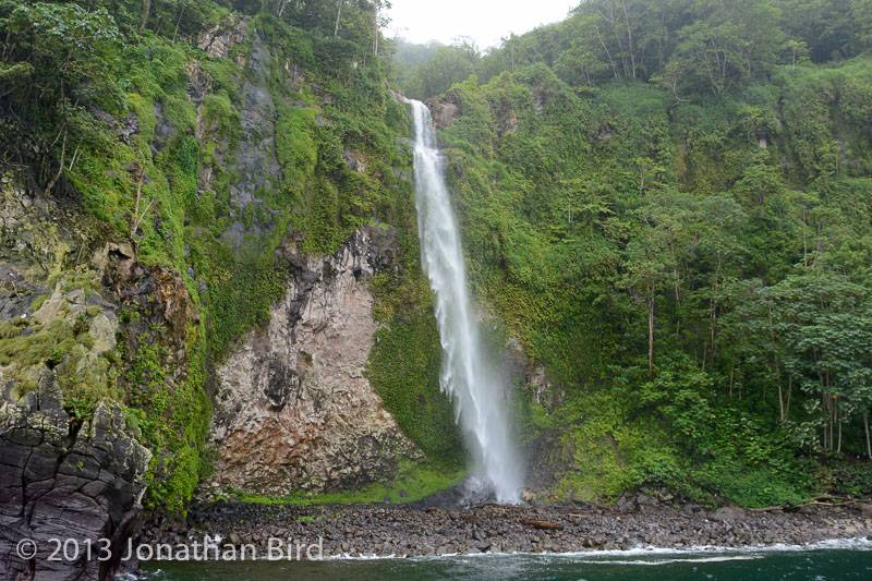 Cocos Island is a beautiful, lush, uninhabited speck of land 300 miles off the coast of Costa Rica. &copy; Jonathan Bird’s Blue World TV