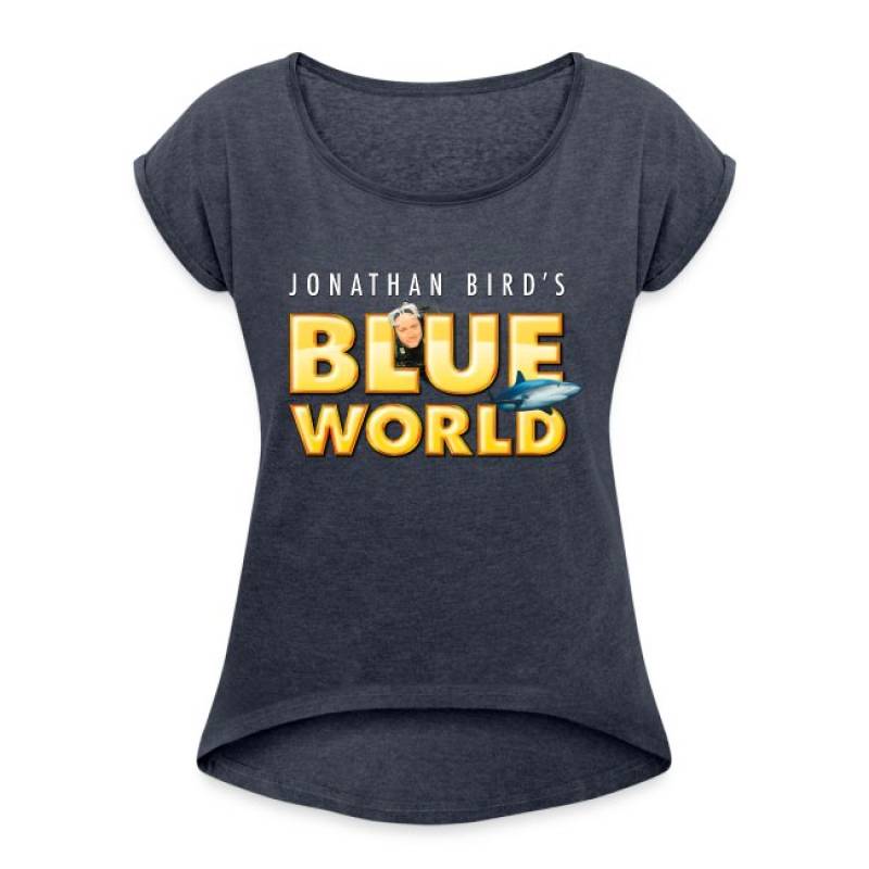 t-womens-roll-cuff-charcoal.jpg $24.49 | Jonathan Bird’s Blue World TV Merchandise